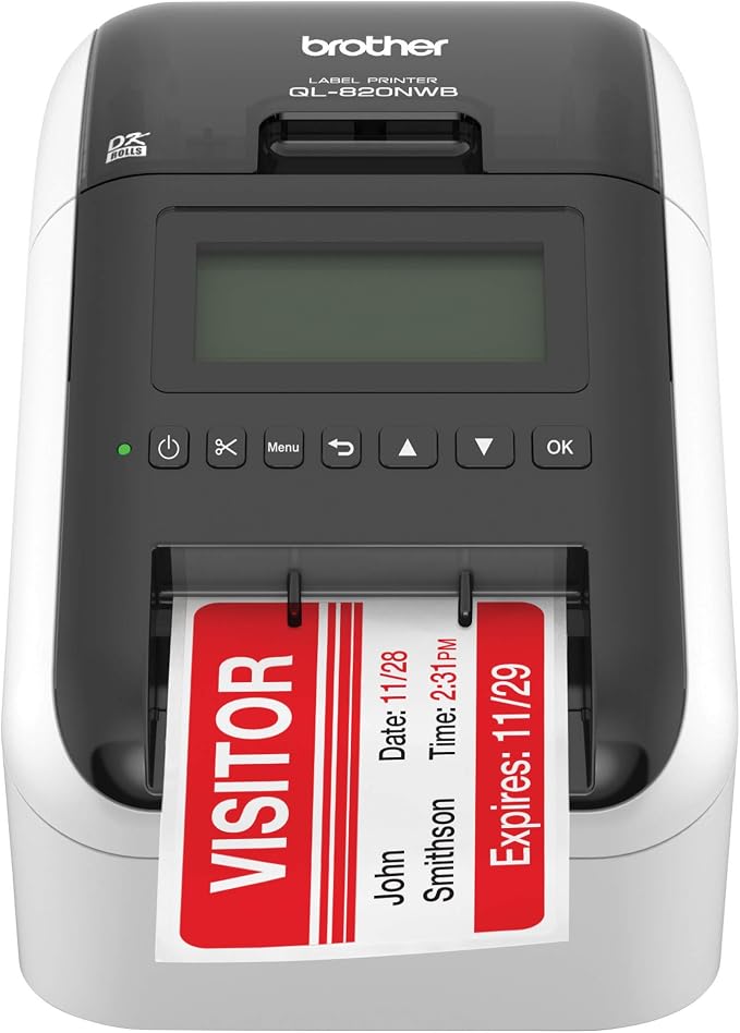 Brother Printer Labeler, Wireless Label Printer