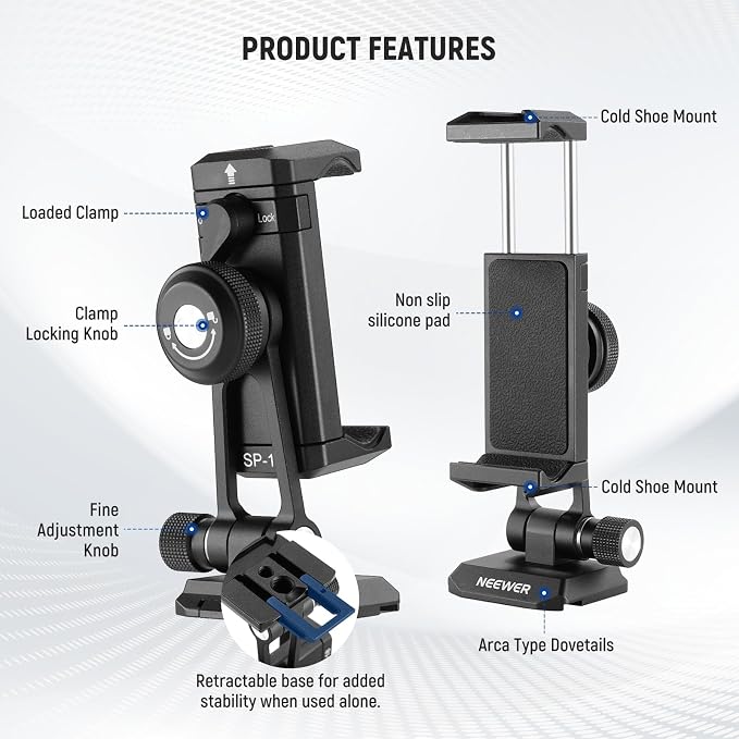 Neewer Phone Tripod Mount Adapter