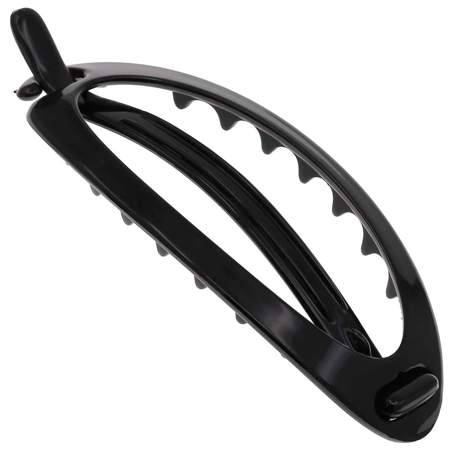 Camila Paris Cp2317 French Hair Barrette Clip, Flexible Ponytail Holder No Metal Parts, Strong Hold Grip Hair Clips For Women, N