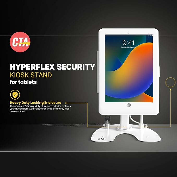 Dual Kiosk Stand – CTA Security Stand