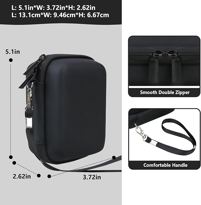 Hard Carrying Case for Canon PowerShot SX740 HS/ELPH 360 HS/ SX730 HS/ SX720