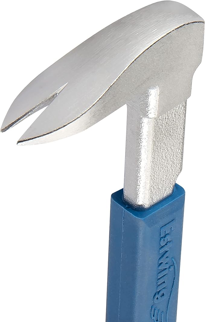 ESTWING Pro Claw Nail Puller - 14" Pry Bar with Forged Steel Construction & No-Slip Cushion Grip - PC360G
