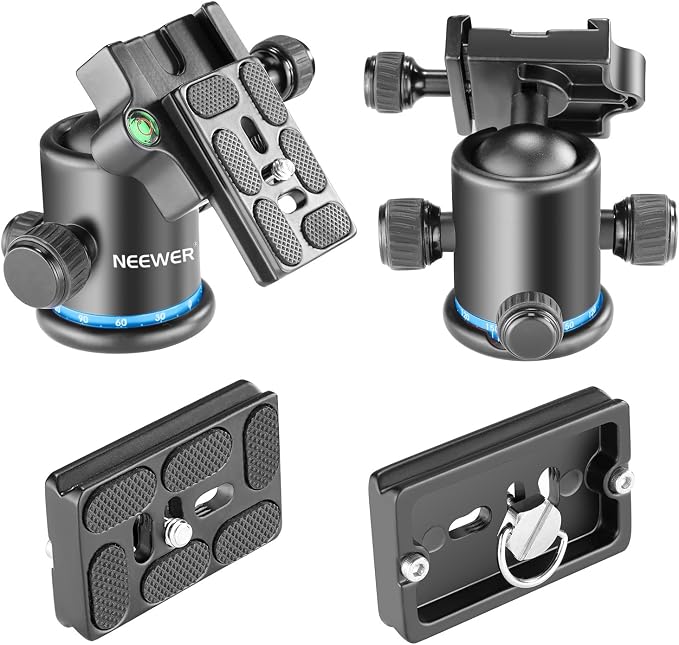 NEEWER 36MM Tripod Ball Head 360° Panoramic Metal