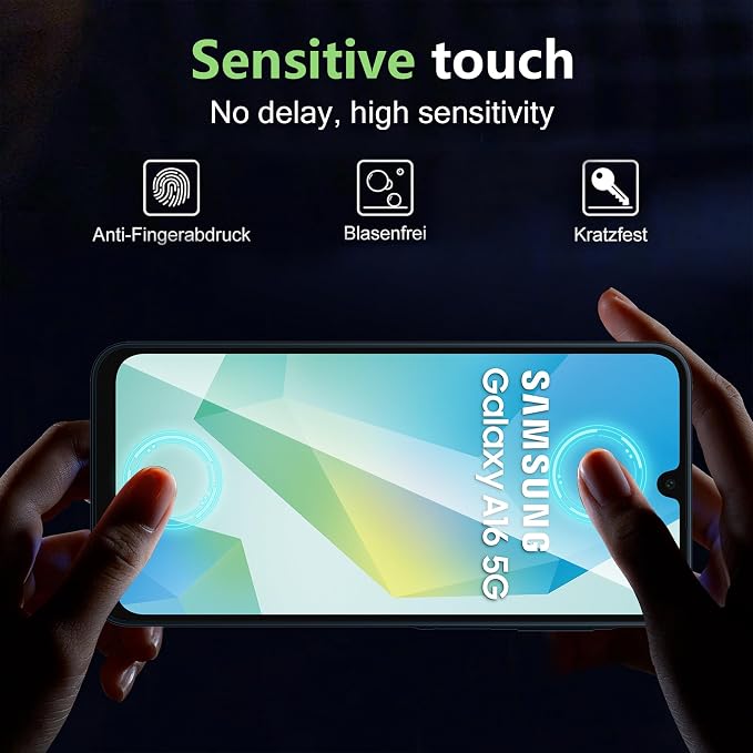 for Samsumg Galaxy A16 5G/4G Screen Protector Ultra HD Tempered Glass flim