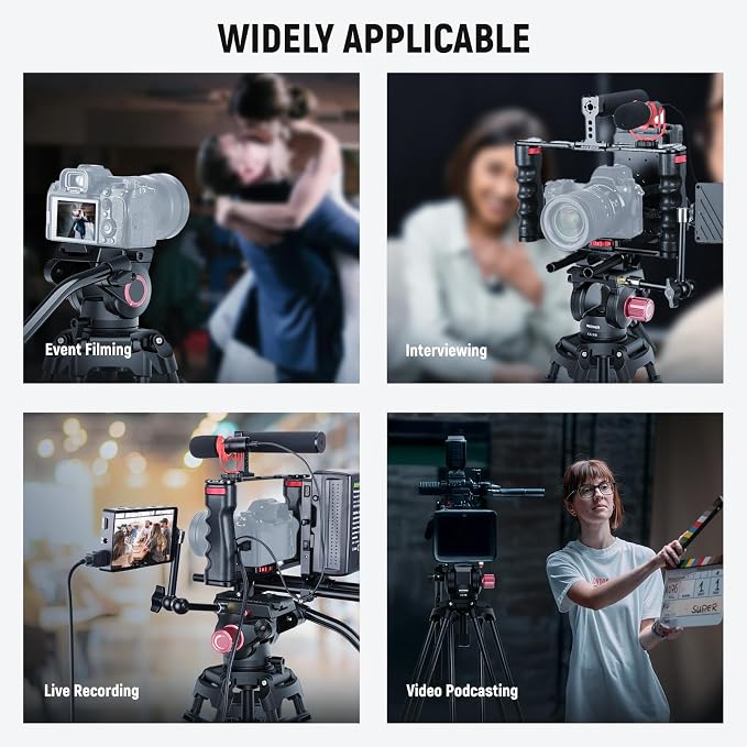NEEWER 79"/2m Video Camera Tripod