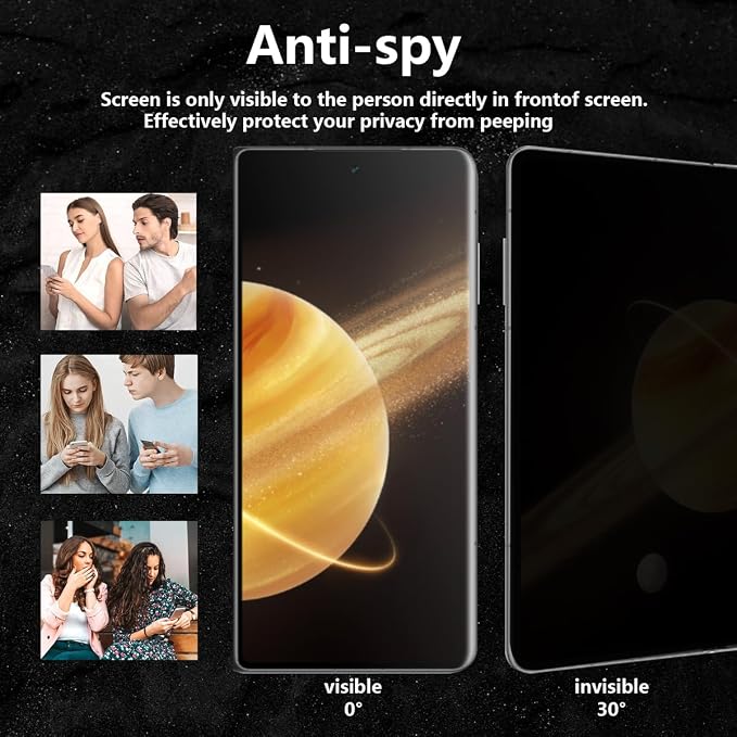 1 Pack for Honor Magic V3 Inner Privacy Screen Protector. Anti Scratch