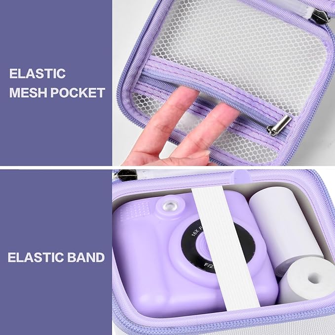 PAIYULE Kids Instant Print Camera Case Compatible