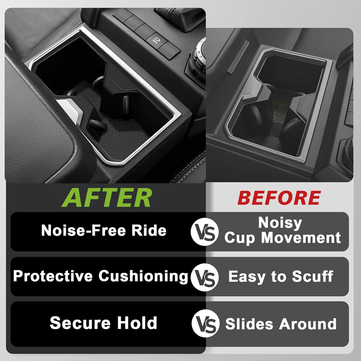 Muslogy Center Console Cup Holder for 2025-2026 Toyota 4Runner Accessories