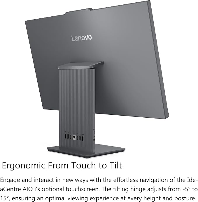 Lenovo IdeaCentre AIO 27" FHD All-in-One Desktop Computer, Intel Core i7-13620H 10-Core up to 4.9GHz, 16GB DDR5 RAM, 1TB SSD, WiFi 6, Bluetooth 5.2, HDMI, Webcam, Windows 11 Pro, Luna Grey