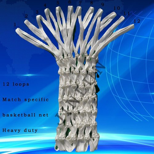 Heavy-Duty Basketball Net by [Brand Name] - 12 Loops for Competition Standard Play