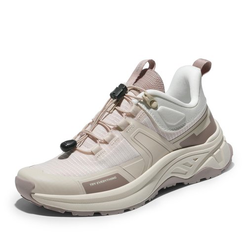 NORTIV 8 Women's Lightweight Hiking Shoes Quick Laces Outdoor Fashion Sneakers Gladiator,Size 8,Khaki,SNHS239W