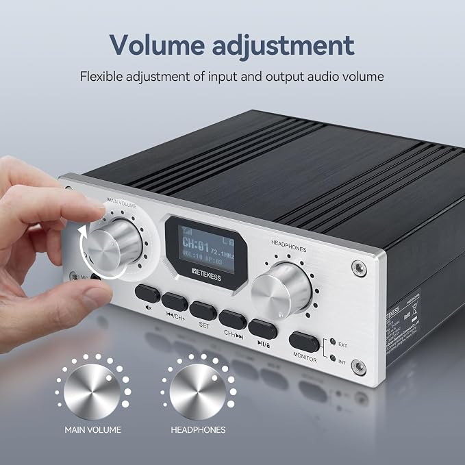 Retekess TT119 Assistive Listening Devices, Church Translation System,