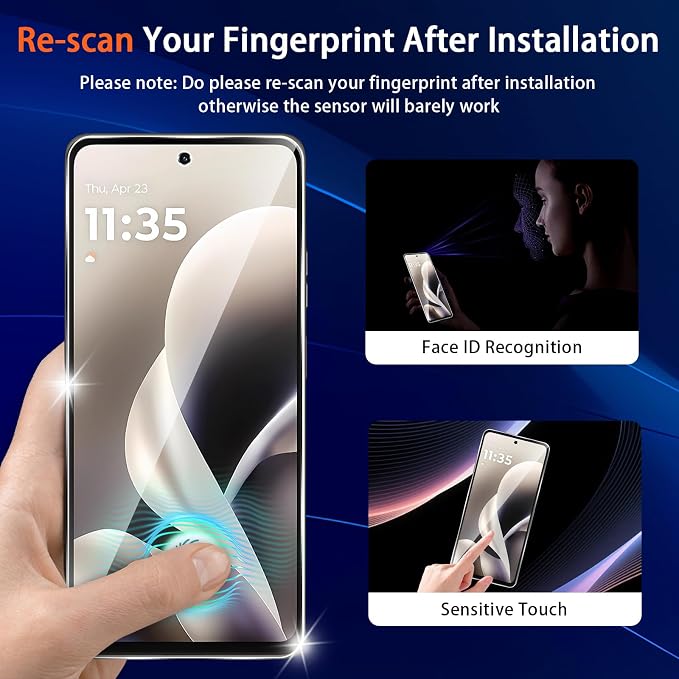 Designed for Motorola Moto G Power 5G 2026 Tempered Glass Screen Protector +