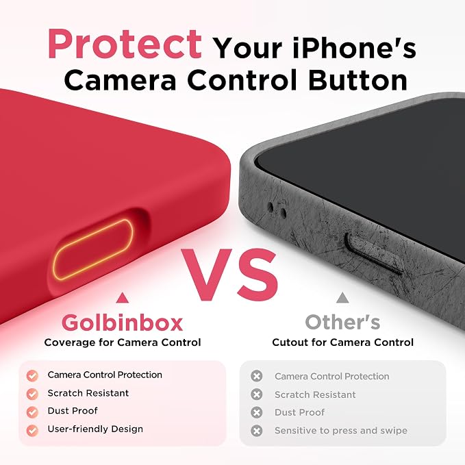 GolbinBox Magnetic for iPhone 17 Pro Case, Compatible