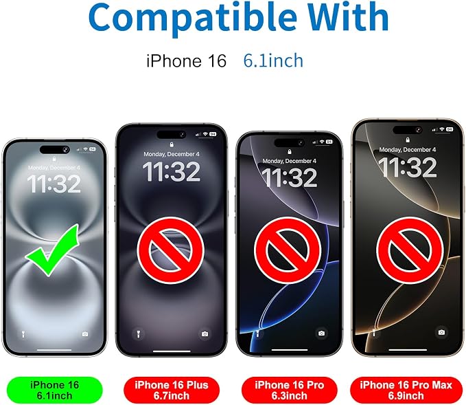 Mothca 2 Pack Matte Glass Screen Protector