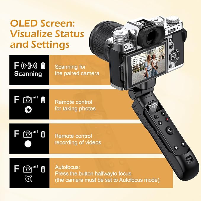 for Fujifilm Tripod Wireless Shooting Grip