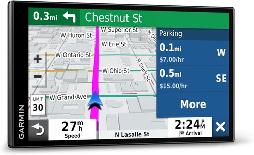 Garmin DriveSmart 71 EX - 7-Inch Car GPS Navigator with Traffic Alerts & High-Resolution Maps