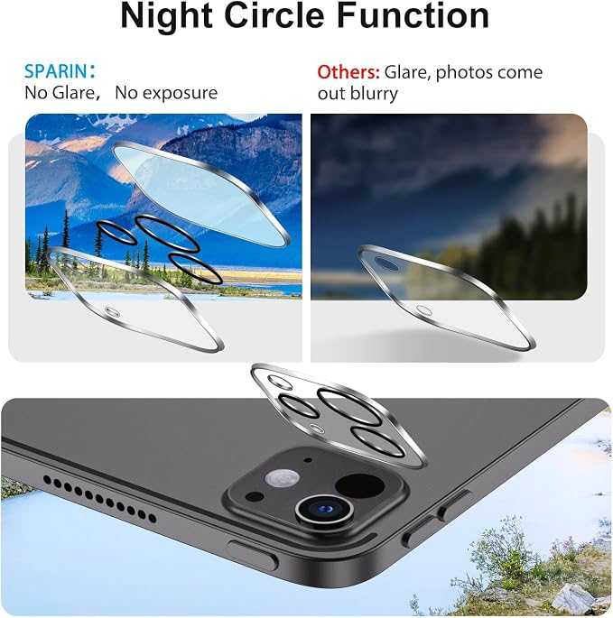 SPARIN Screen Protector for iPad Pro 11 Inch M5 2025/M4 2024,