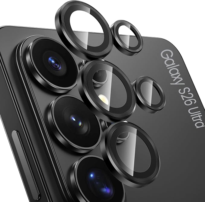Tensea (3+2PCS Compatible with Samsung Galaxy S26 Ultra Camera Lens Protector