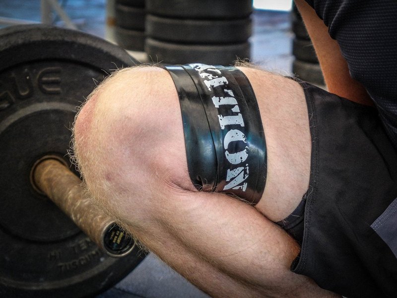 WOD Nation Floss Bands - 1 Pack Heavy, Black - Compression Band & Compression Floss for Recovery & Mobility - Muscle Wrap & Stretch Exercise Equipment