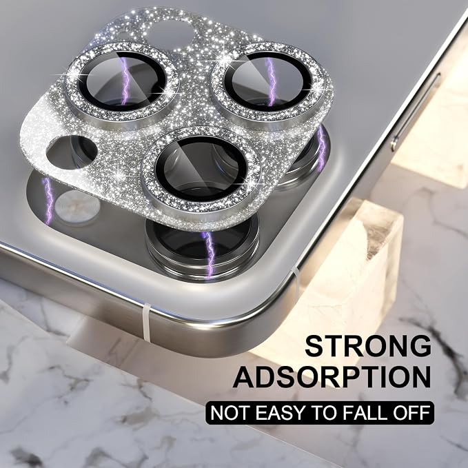 Choiche Compatible for iPhone 16 Pro/iPhone 16 Pro Max Camera Lens Protector