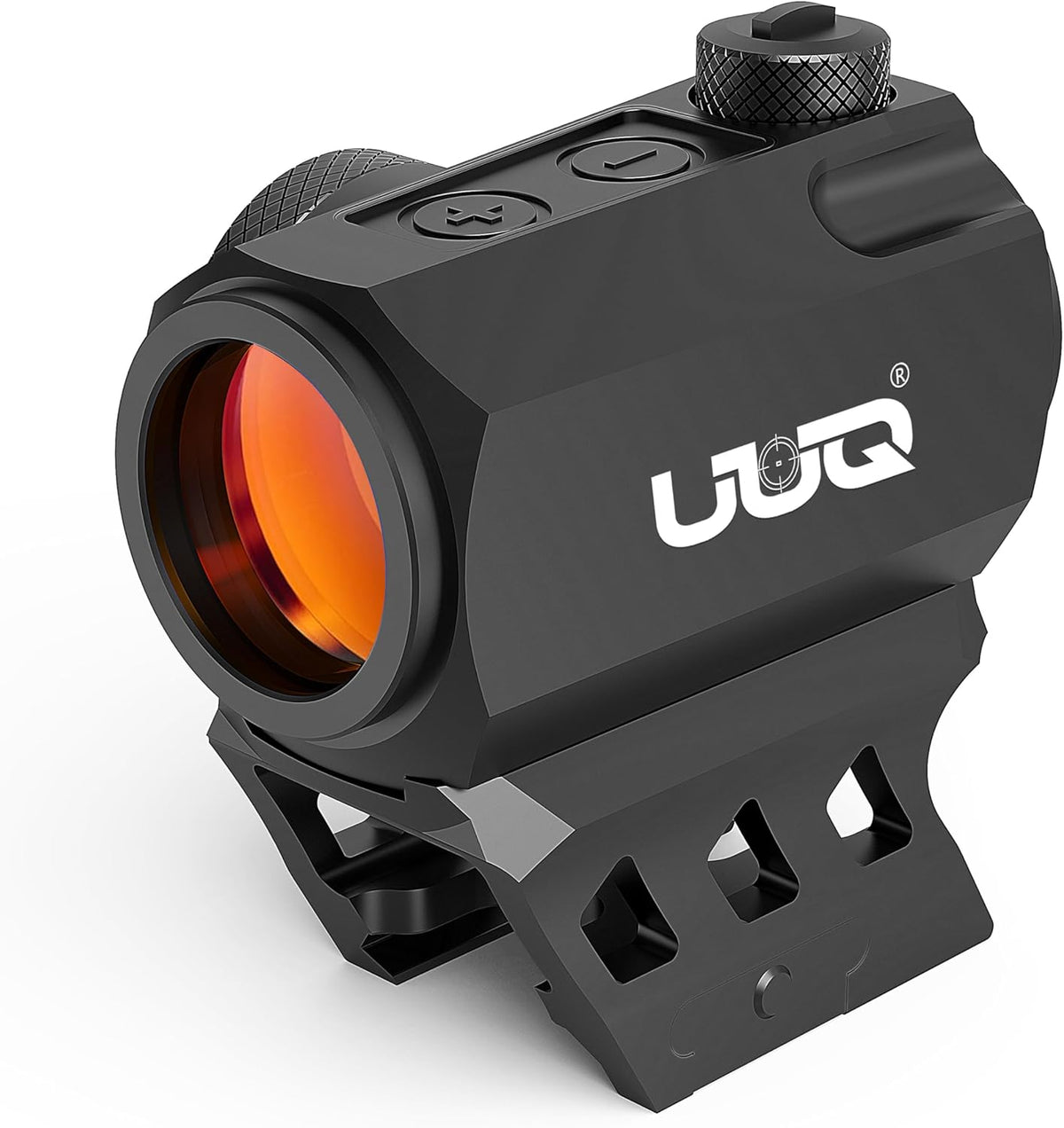UUQ Compact Red Dot Sight - 2 MOA Shake Awake Optic with 11-Level Brightness | IPX7 Waterproof, 1000G Shockproof, Fits 20mm Rail