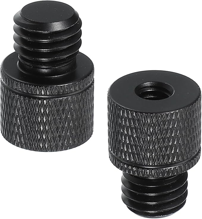 PATIKIL Tripod Screw Adapter 1/4" Female to M12 Male, 23 mm