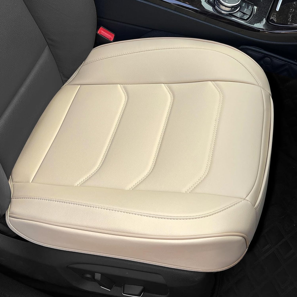 BOPUOVRE Car Seat Cover for Luxury & Comfort PU Leather