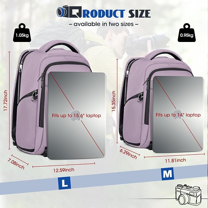 Camera Backpack Camera Bag for Photographers DSLR SLR Mirrorless Camera Cases
