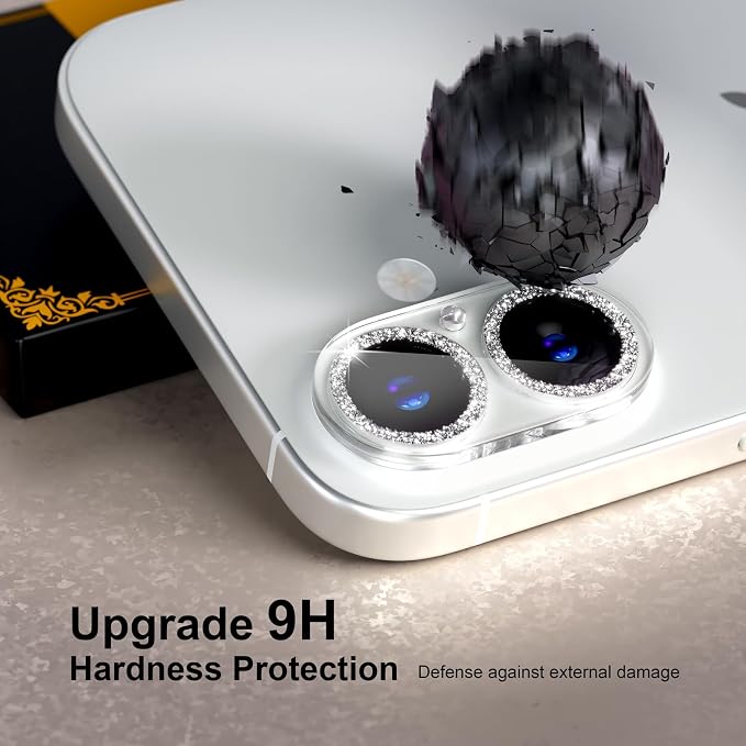 for 6 Pack iPhone 17 / iPhone 16 / iPhone 16 Plus Camera Lens Protector 9H