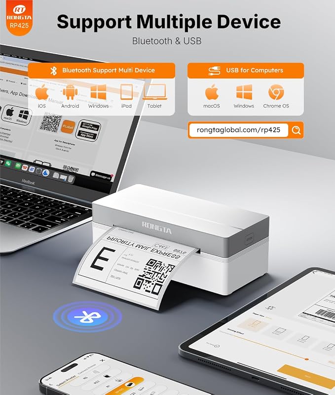 Rongta Shipping Thermal Label Printer