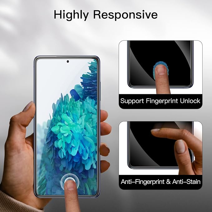 JETech Screen Protector for Samsung Galaxy S20 FE 6.5-Inch
