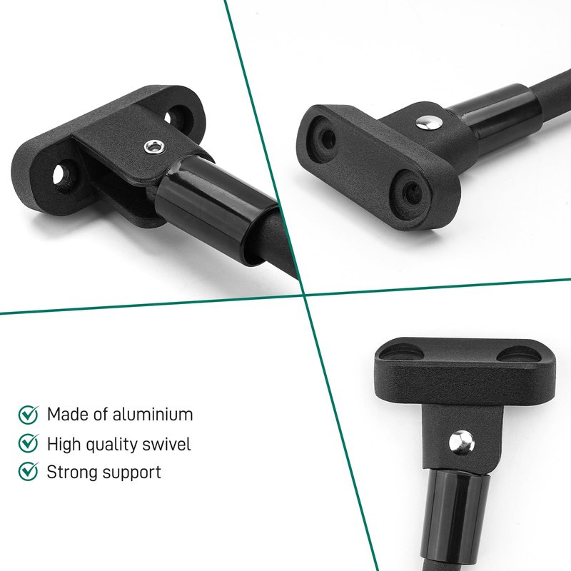 YIBEICO Kickstand for Segway for Ninebot F20/F25/F30/F40, Aluminium Parking Stand Kick Stand, High Toughness Kickstands Side Support Stand, Scooter Replace Parts Replacement for Segway for Ninebot