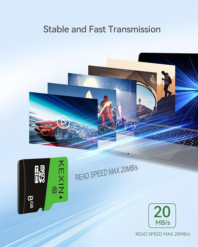 KEXIN 8GB Micro SD Cards Bulk