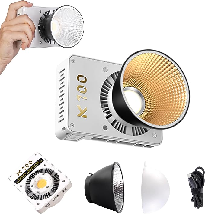 Walking Way 100W Led Video Camera Light Kit, 2800K-6800K Bi-Color Continuous