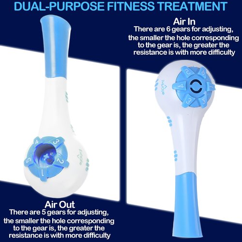 EXCYINSI Hand-Held Fitness Exercise Trainer - Exerciser for Muscle Training, Easy to Use for Practice to Improve Fitness