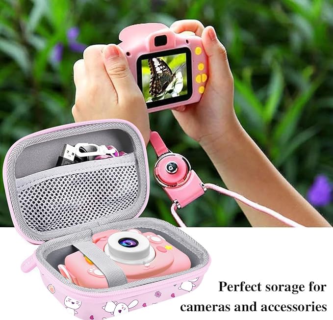 Leayjeen Kids Camera Case Compatible