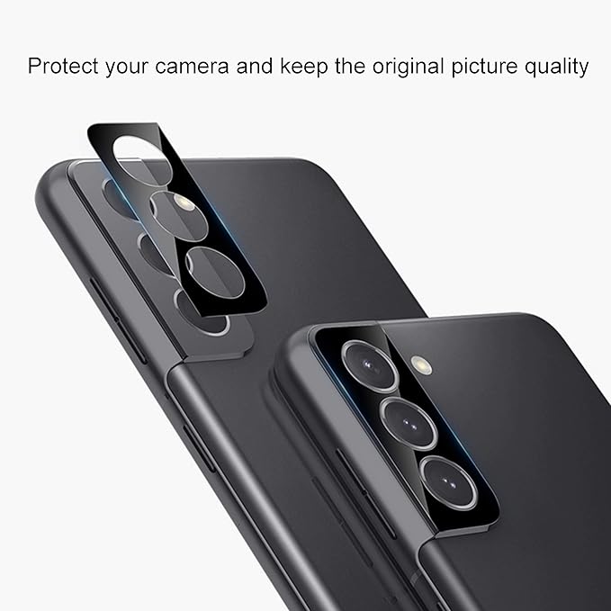Ailun Glass Screen Protector for Galaxy S21fe 3Pack + 2Pack Camera Lens
