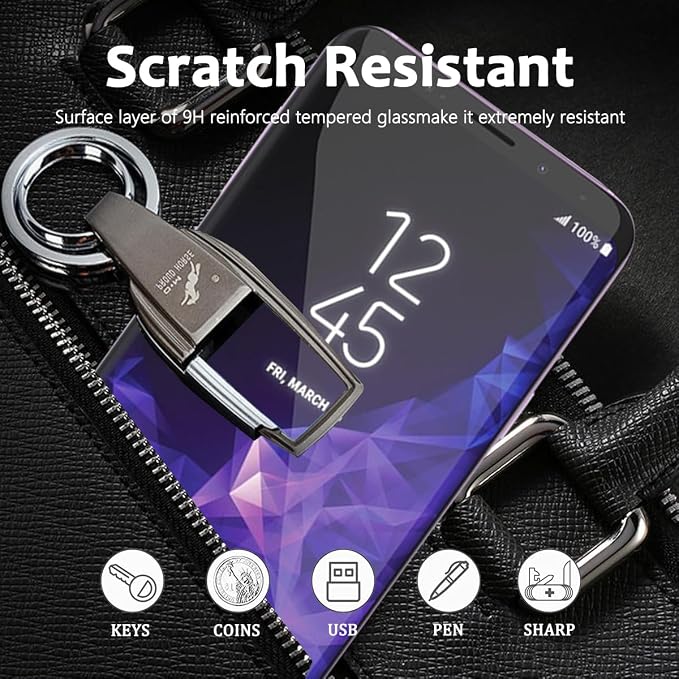 3 Pack for Samsung Galaxy S9 Screen Protector Flexible TPU Film Not Tempered