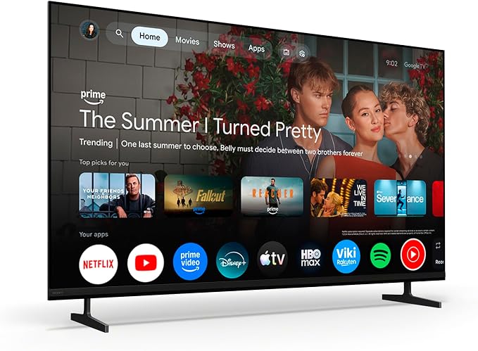 Sony 50 Inch BRAVIA 3 II LED 4K HDR Smart Google TV with Gemini K-50XR30M2 | XR Processor with AI Technology, Dolby Vision/Atmos, 120Hz Refresh Rate, 4K movie credits included, 4xHDMI 2.1, PS5 Features
