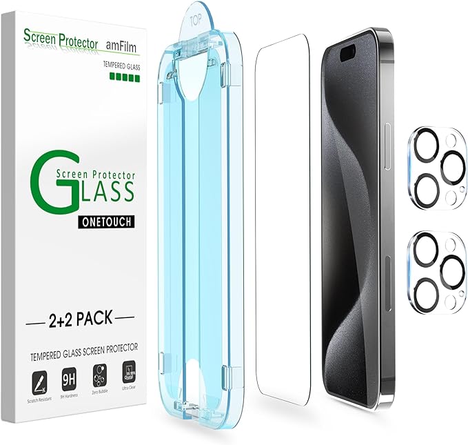 amFilm OneTouch 2+2 Pack Compatible