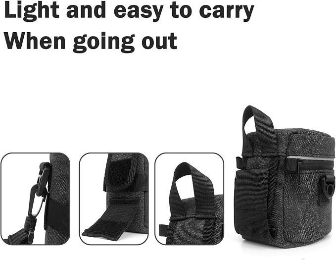 Camera Lens Case Lens Bag Compatible)