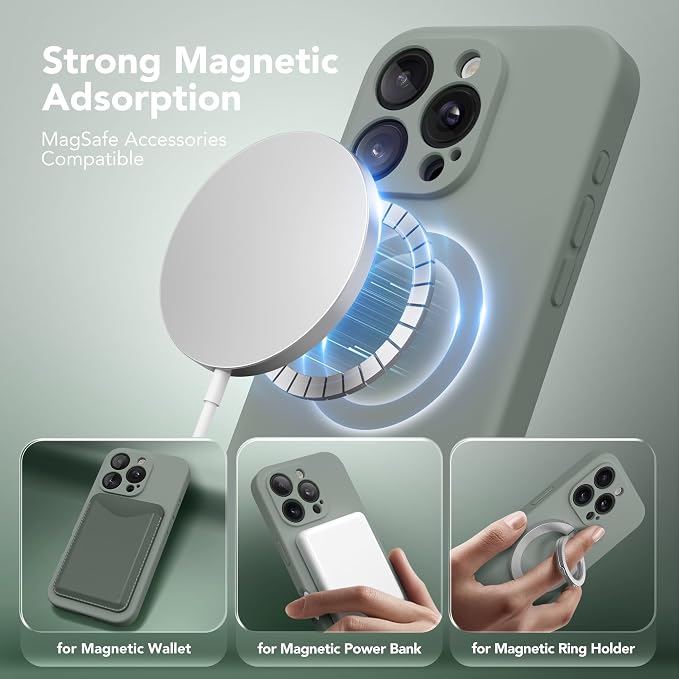 Magnetic for iPhone 16 Pro Case, Compatible