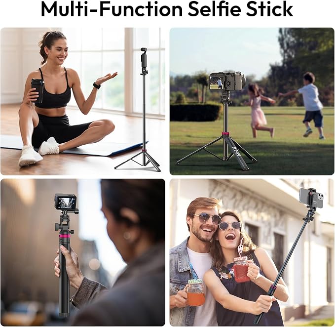 ULANZI MT-89 Extendable Tripod Aluminum, Camera Phone Tripod
