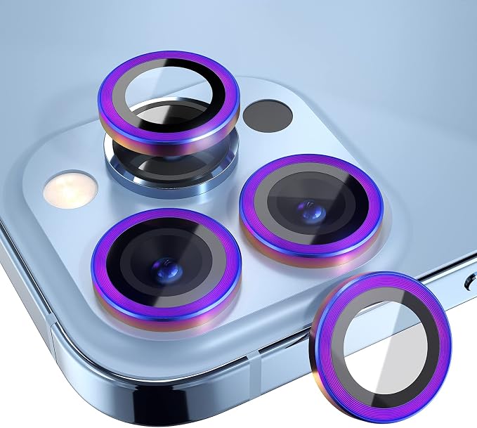 Choiche Compatible for iPhone 13 Pro/iPhone 13 Pro Max Camera Lens Protector