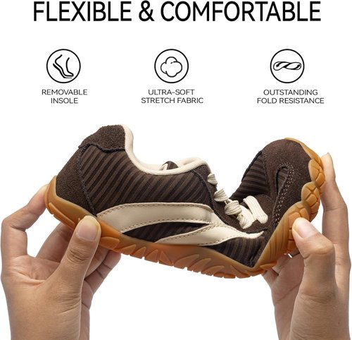 Barefoot Shoes | Women’s Casual Sneakers with Wide Toe Box - Lightweight & Breathable Unisex Hiking Shoes
