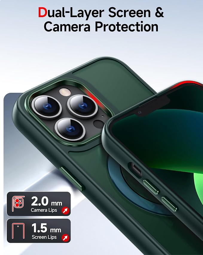 LeYi for iPhone-13-Pro Case for MagSafe :