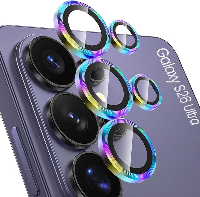 Tensea (3+2PCS Compatible with Samsung Galaxy S26 Ultra Camera Lens Protector