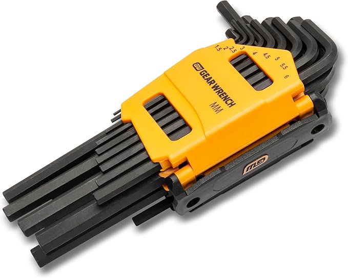GEARWRENCH 26 Piece Long Arm SAE/Metric Hex Key Set - 83504
