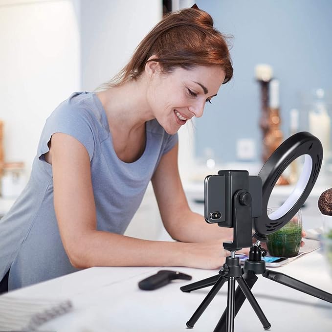 LED Ring Light 6" with Tripod Stand